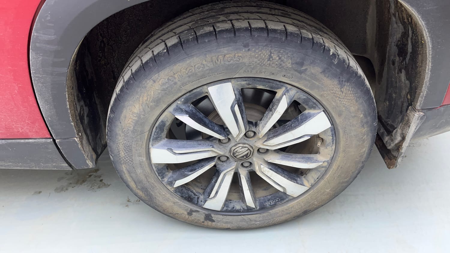 Used 2020 MG Motors Hector Sharp 1.5 DCT Petrol Petrol Automatic tyres LEFT REAR TYRE RIM VIEW