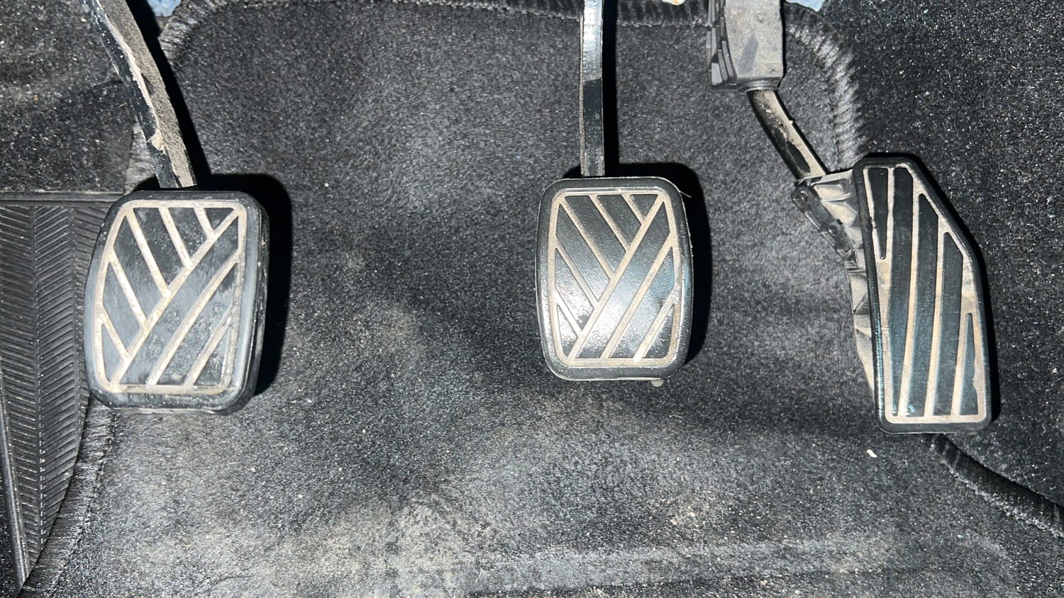 Used 2024 Maruti Suzuki Baleno Sigma MT Petrol Manual interior PEDALS VIEW