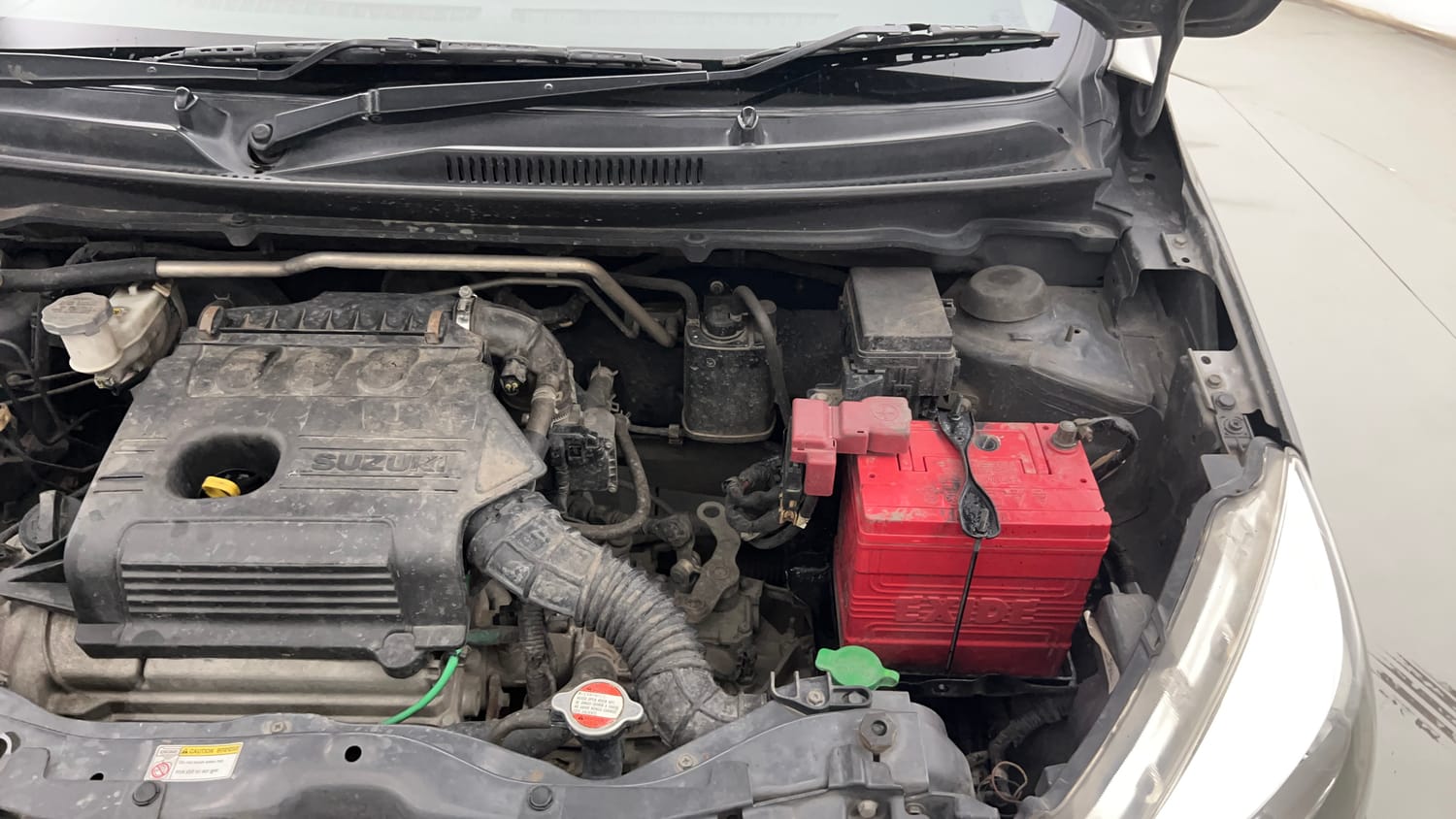 Used 2015 Maruti Suzuki Celerio ZXi Petrol Manual engine ENGINE LEFT SIDE VIEW