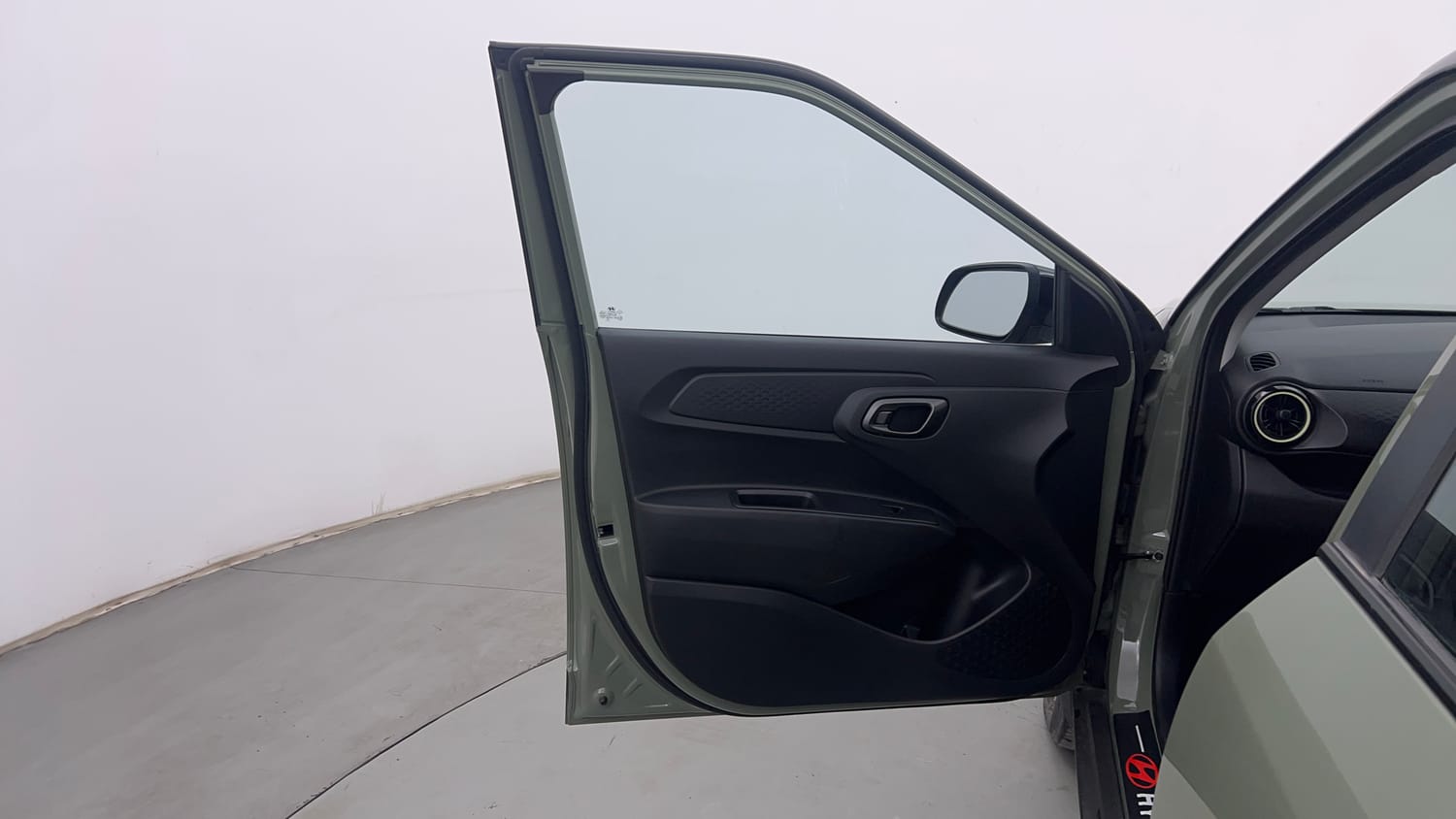 Used 2023 Hyundai Exter SX (O) Connect 1.2 AMT Petrol Automatic interior LEFT FRONT DOOR OPEN VIEW