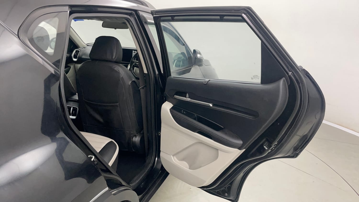 Used 2023 Kia Sonet HTX 1.0 iMT Petrol Manual interior RIGHT REAR DOOR OPEN VIEW