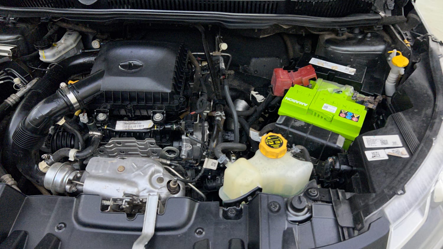 Used 2023 Tata Nexon XZ Plus Petrol Manual engine ENGINE LEFT SIDE VIEW
