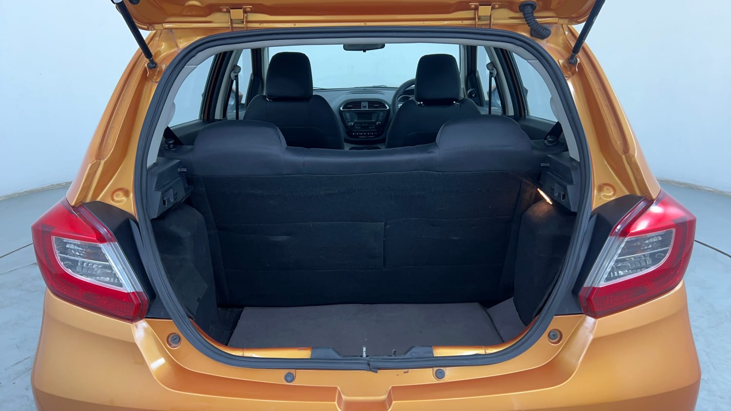 Used 2016 Tata Tiago Revotron XZ Petrol Manual interior DICKY INSIDE VIEW