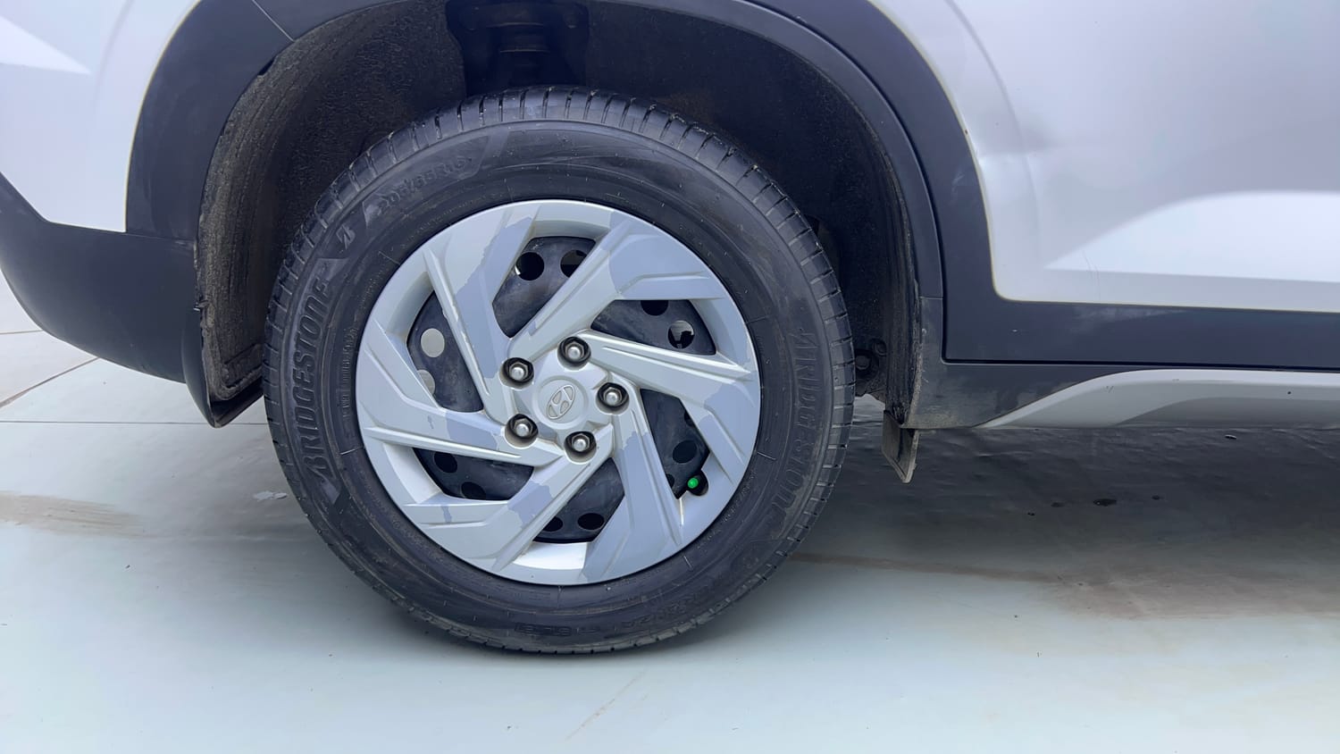 Used 2021 Hyundai Creta EX 1.5 Diesel Diesel Manual tyres RIGHT REAR TYRE RIM VIEW