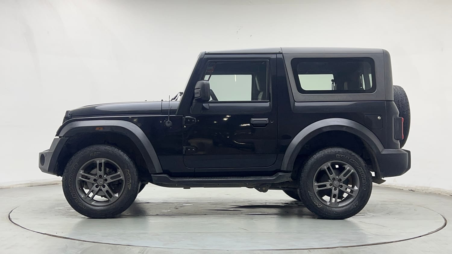 Used 2023 mahindra Thar LX Hard Top Petrol AT 4WD Petrol Automatic exterior LEFT SIDE VIEW