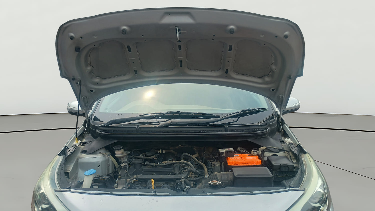 Used 2018 Hyundai Elite i20 Asta 1.2 (O) Petrol Manual engine ENGINE & BONNET OPEN FRONT VIEW