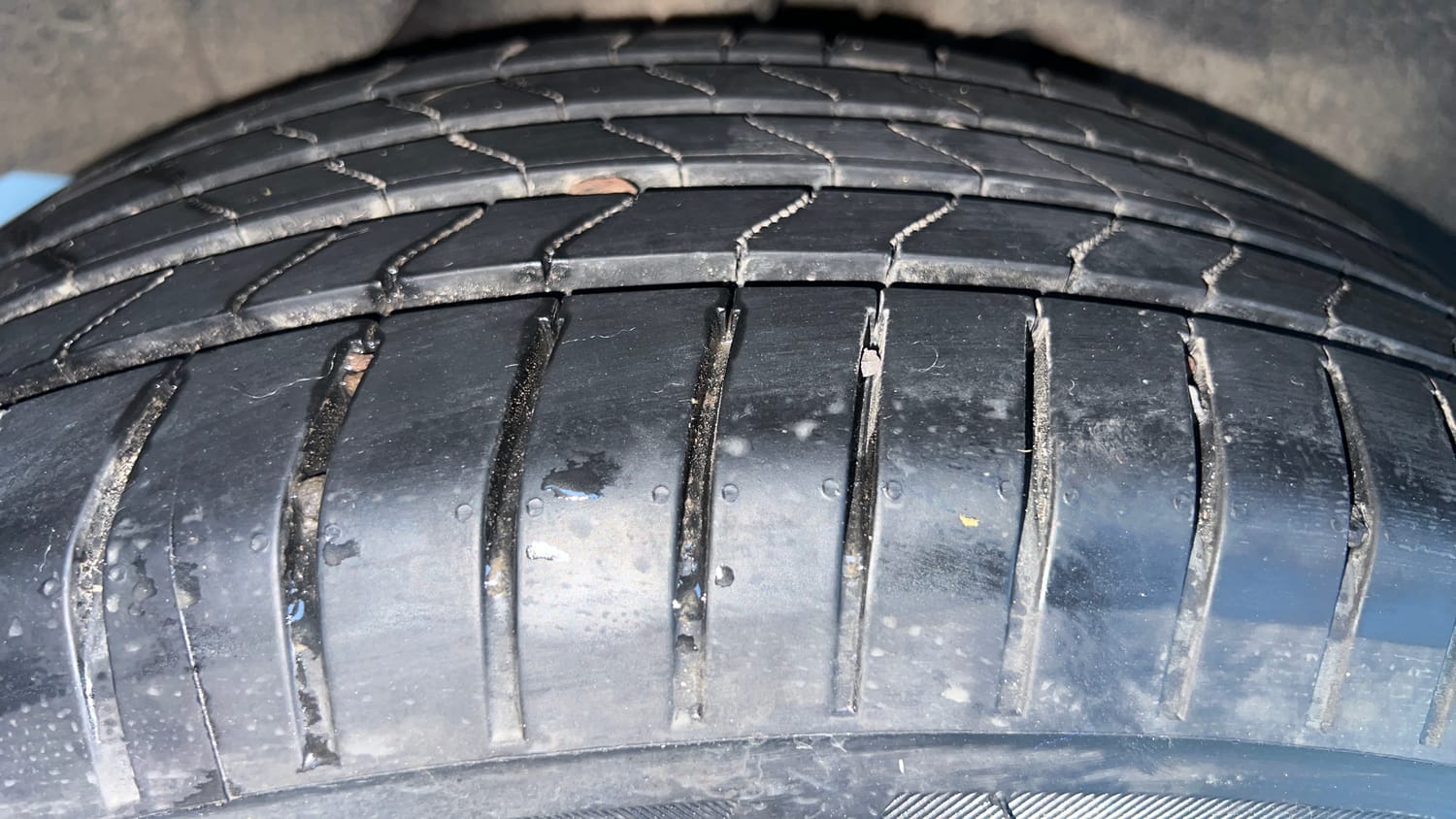 Used 2021 Hyundai Creta EX 1.5 Diesel Diesel Manual tyres RIGHT REAR TYRE TREAD VIEW