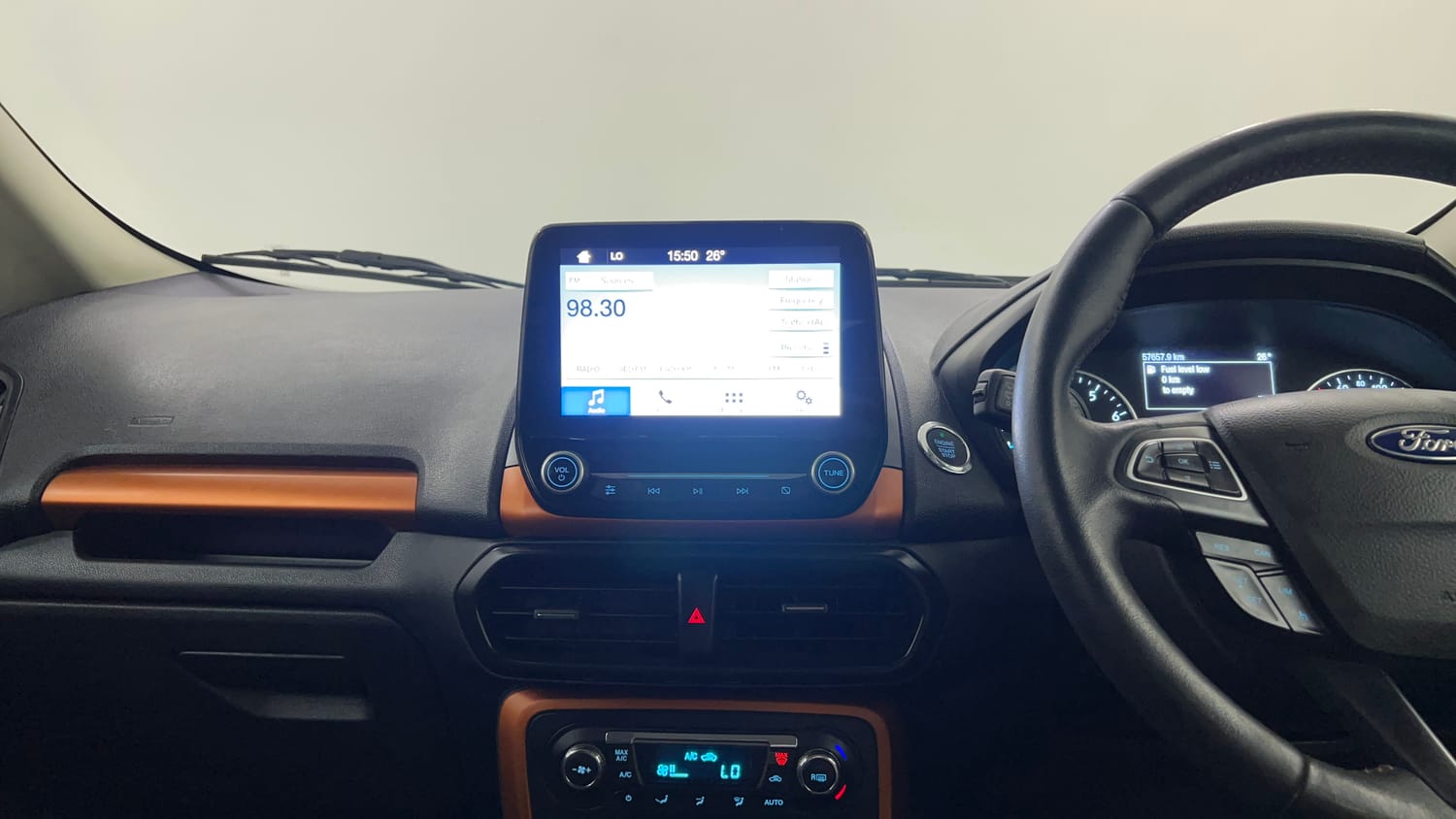 Used 2018 Ford EcoSport S Petrol Petrol Manual interior MUSIC SYSTEM & AC CONTROL VIEW