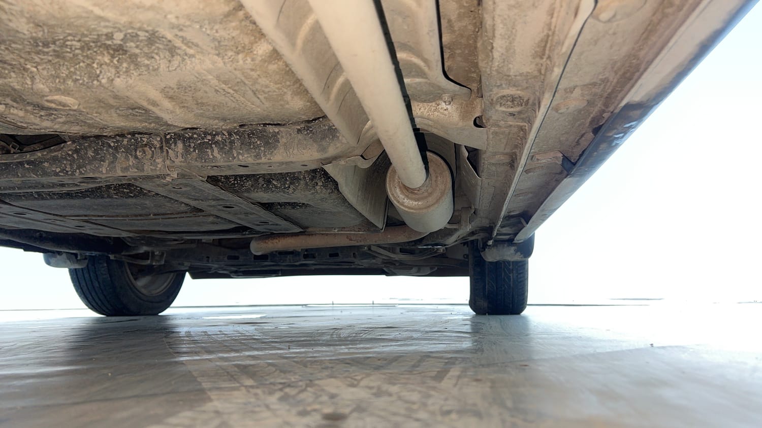 Used 2023 Honda WR-V SV MT Petrol Petrol Manual extra REAR RIGHT UNDERBODY VIEW