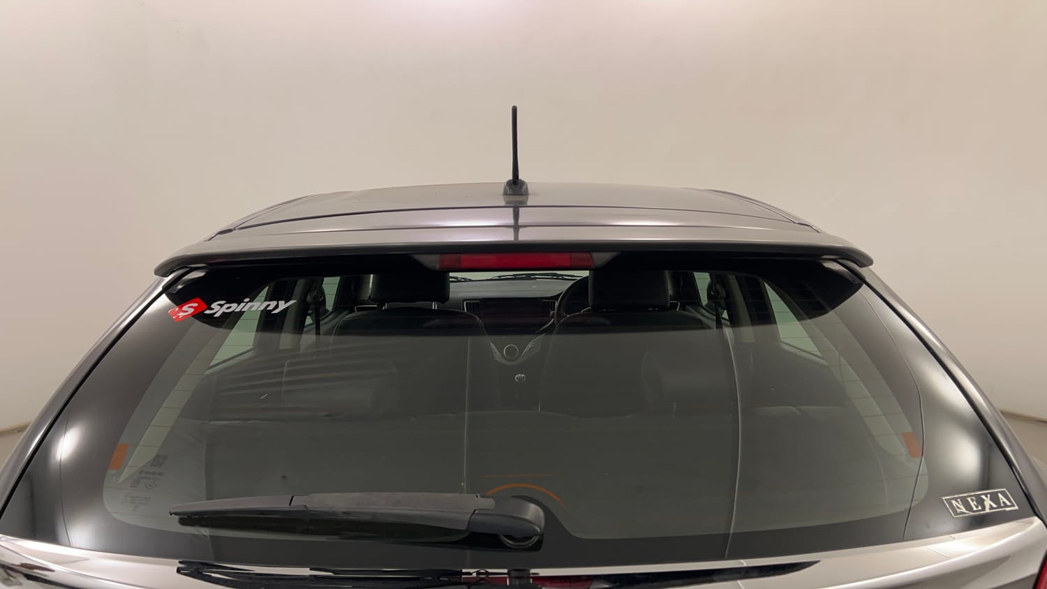 Used 2017 Maruti Suzuki Baleno Zeta 1.2 Petrol Manual exterior BACK WINDSHIELD VIEW