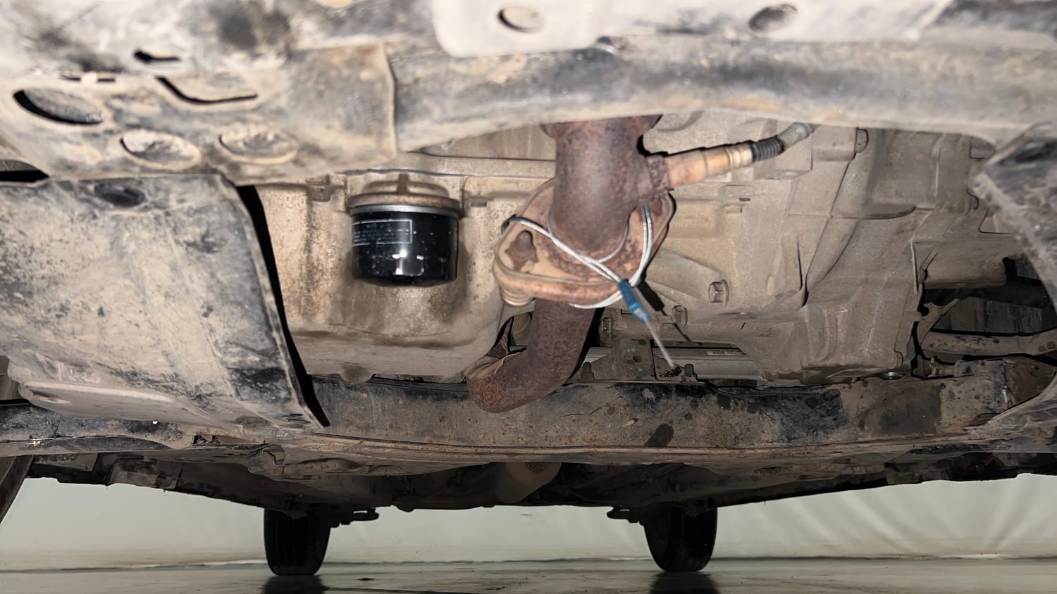 Used 2012 Maruti Suzuki Swift Dzire VXI Petrol Manual extra FRONT LEFT UNDERBODY VIEW