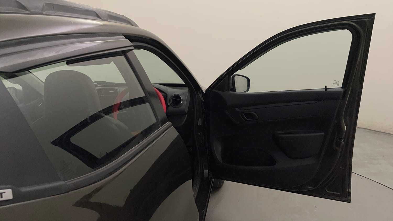 Used 2017 Renault Kwid 1.0 RXT AMT Petrol Automatic interior RIGHT FRONT DOOR OPEN VIEW