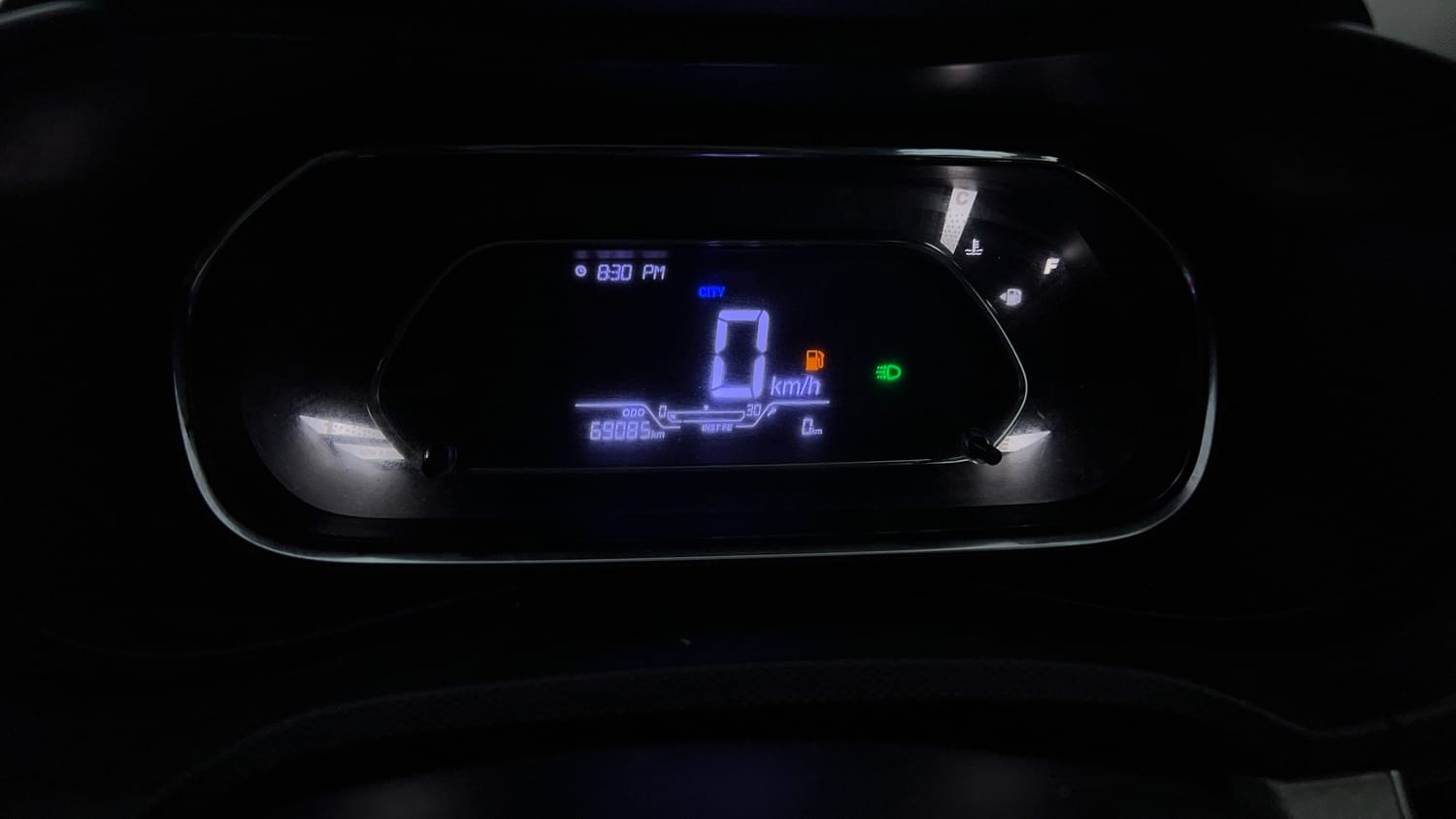 Used 2023 Tata Nexon XZ Plus Petrol Manual interior CLUSTERMETER VIEW