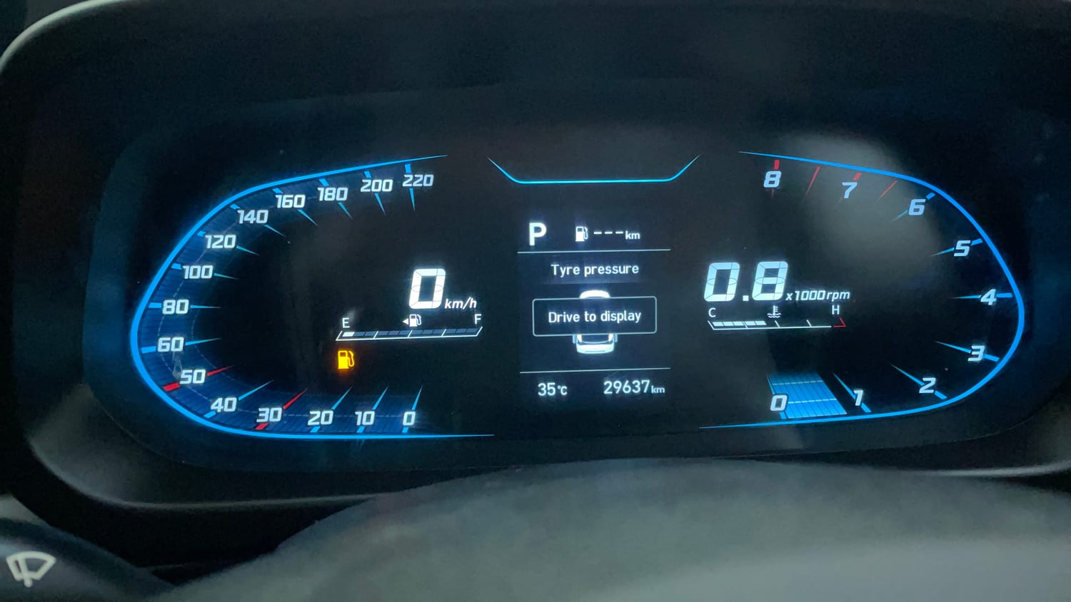 Used 2023 Hyundai i20 Asta (O) 1.0 Turbo DCT Petrol Automatic interior CLUSTERMETER VIEW