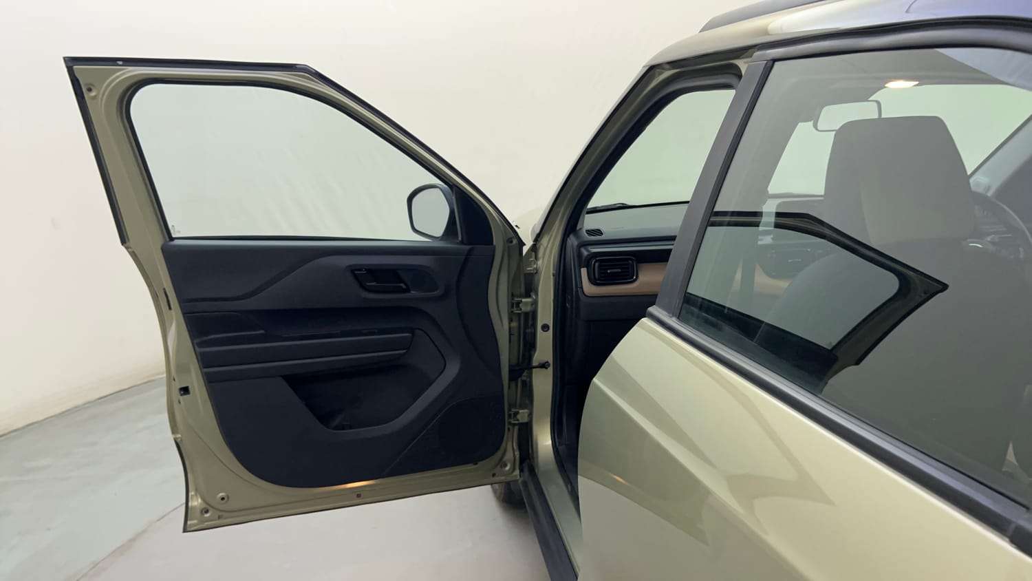 Used 2022 Tata Punch Kaziranga Creative AMT Petrol Automatic interior LEFT FRONT DOOR OPEN VIEW