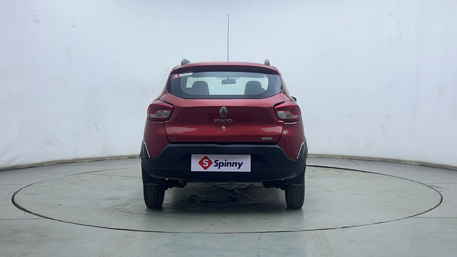 Used 2017 Renault Kwid 1.0 RXT AMT Opt Petrol Automatic exterior BACK VIEW