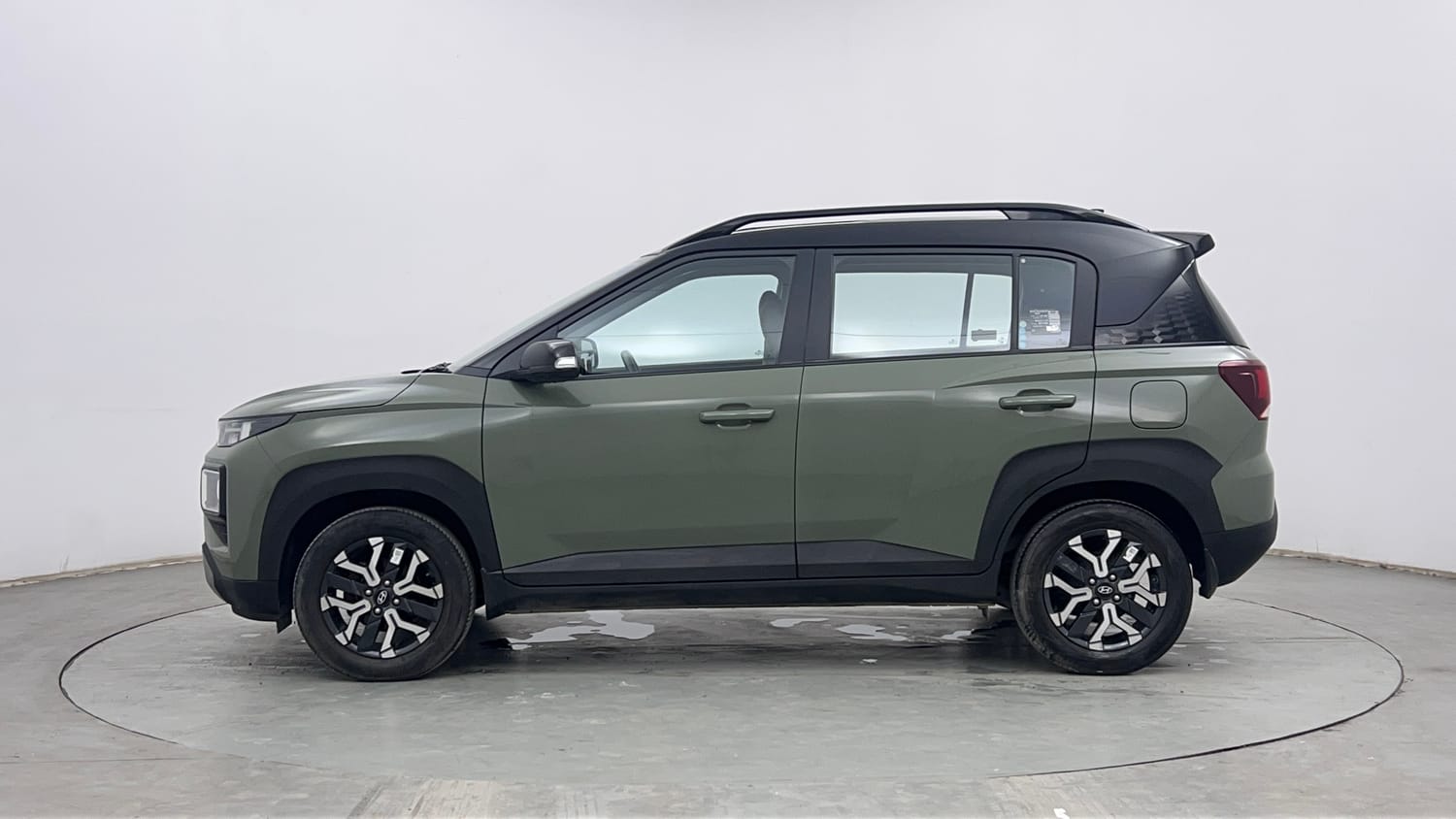 Used 2023 Hyundai Exter SX (O) Connect 1.2 AMT Petrol Automatic exterior LEFT SIDE VIEW