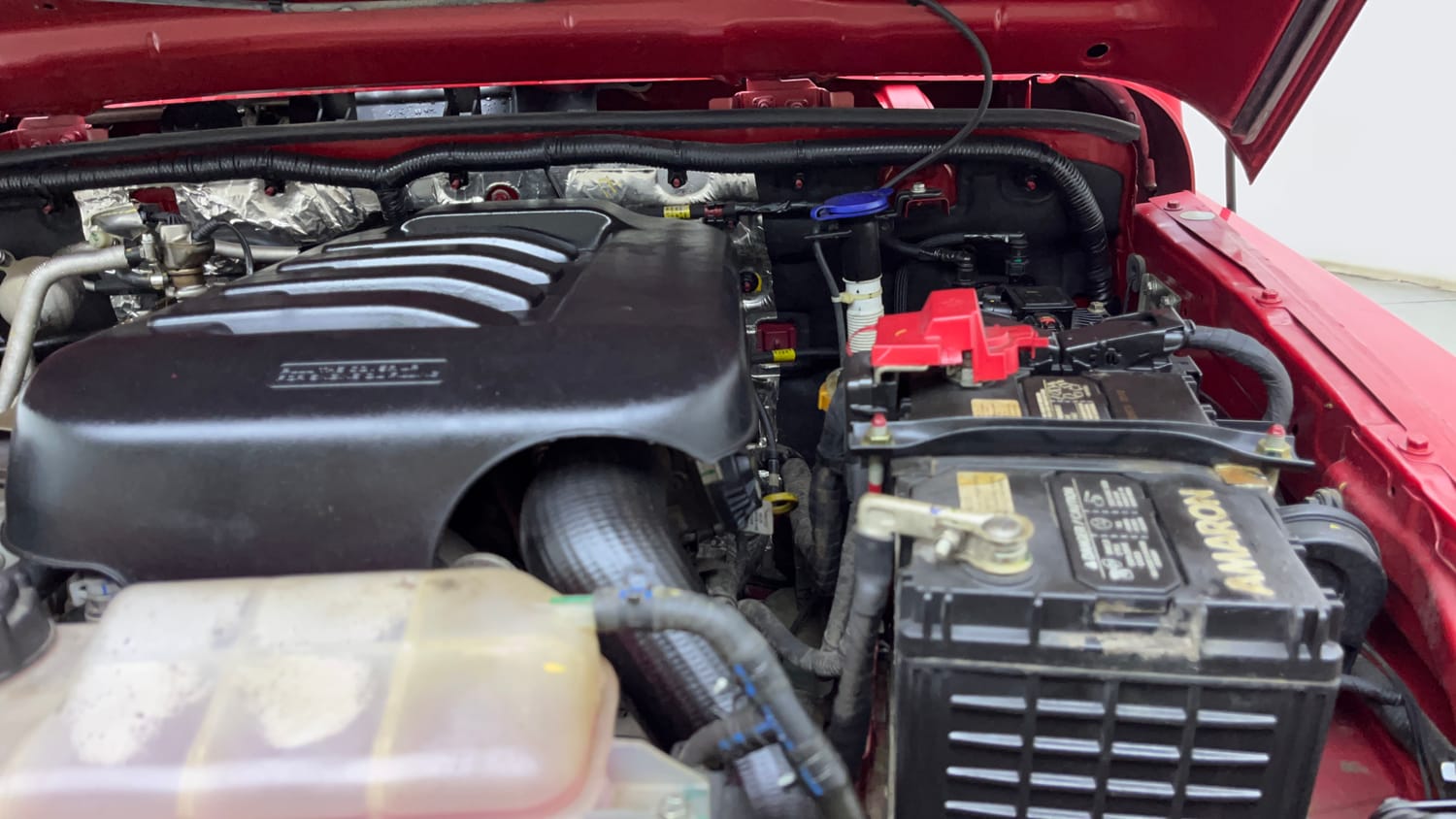 Used 2024 Mahindra Thar LX Hard Top Diesel AT 4WD Diesel Automatic engine ENGINE LEFT SIDE VIEW