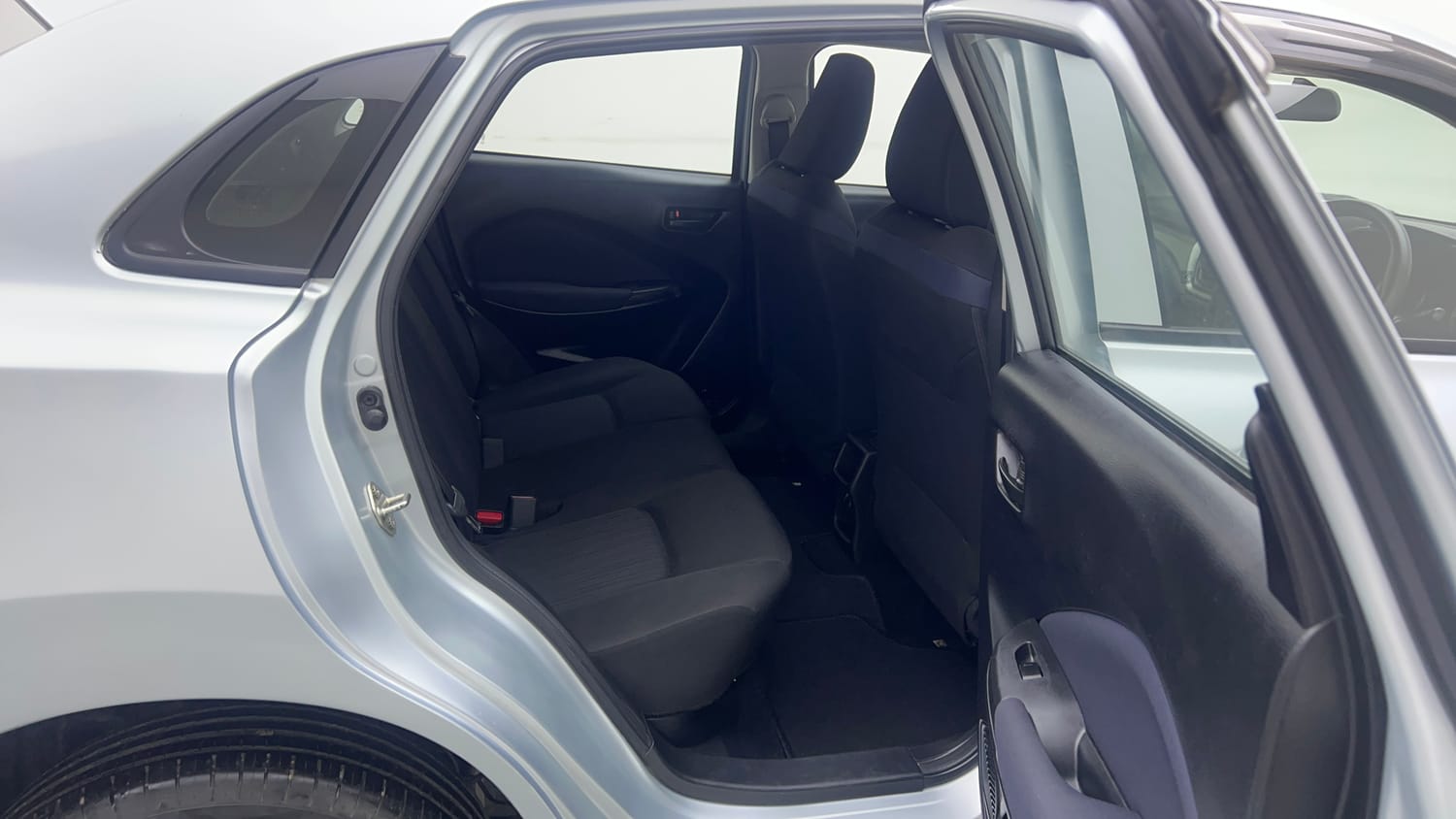 Used 2024 Maruti Suzuki Baleno Sigma MT Petrol Manual interior RIGHT SIDE REAR DOOR CABIN VIEW