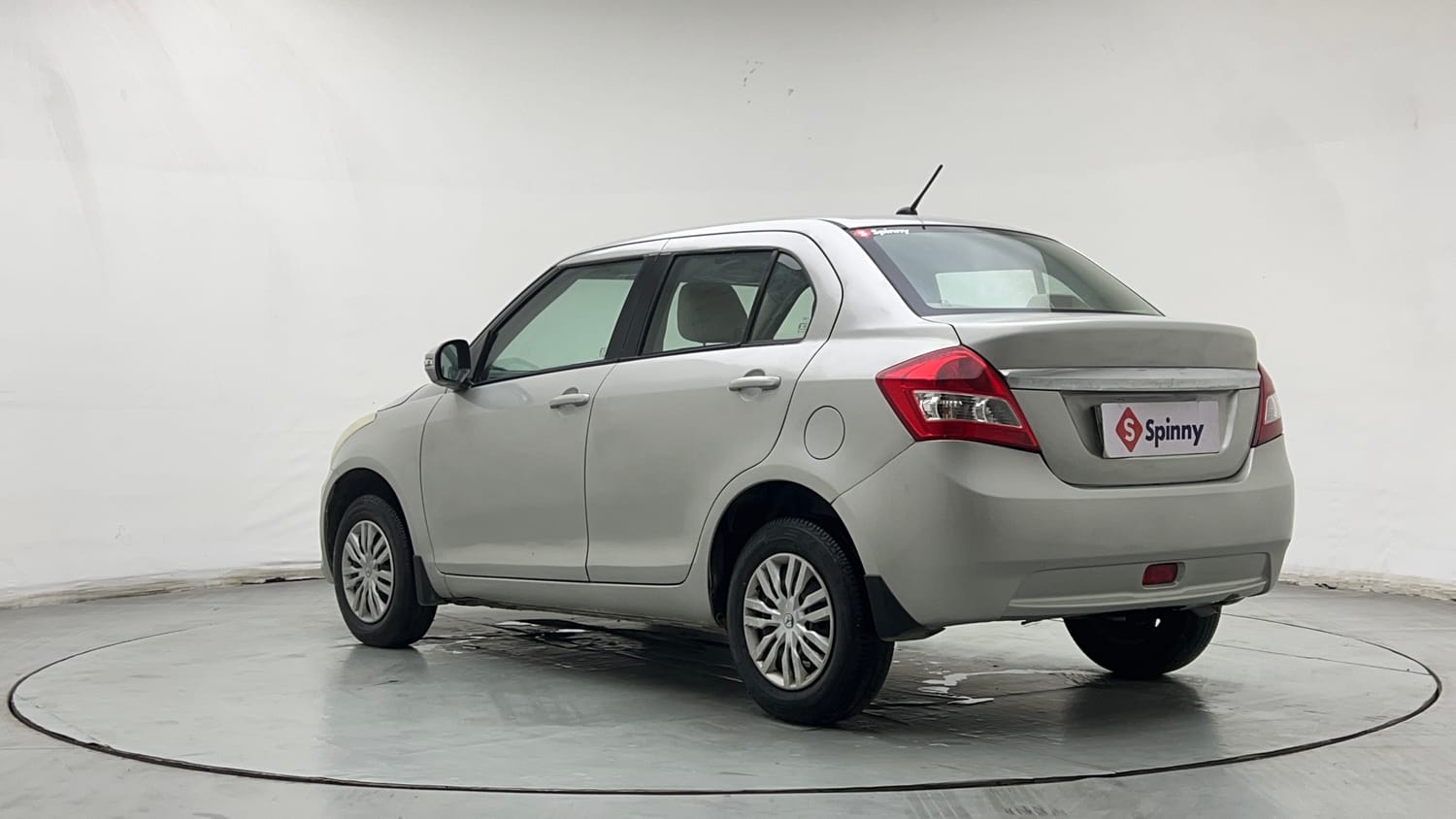 Used 2013 Maruti Suzuki Swift Dzire VXI Petrol Manual exterior LEFT REAR CORNER VIEW