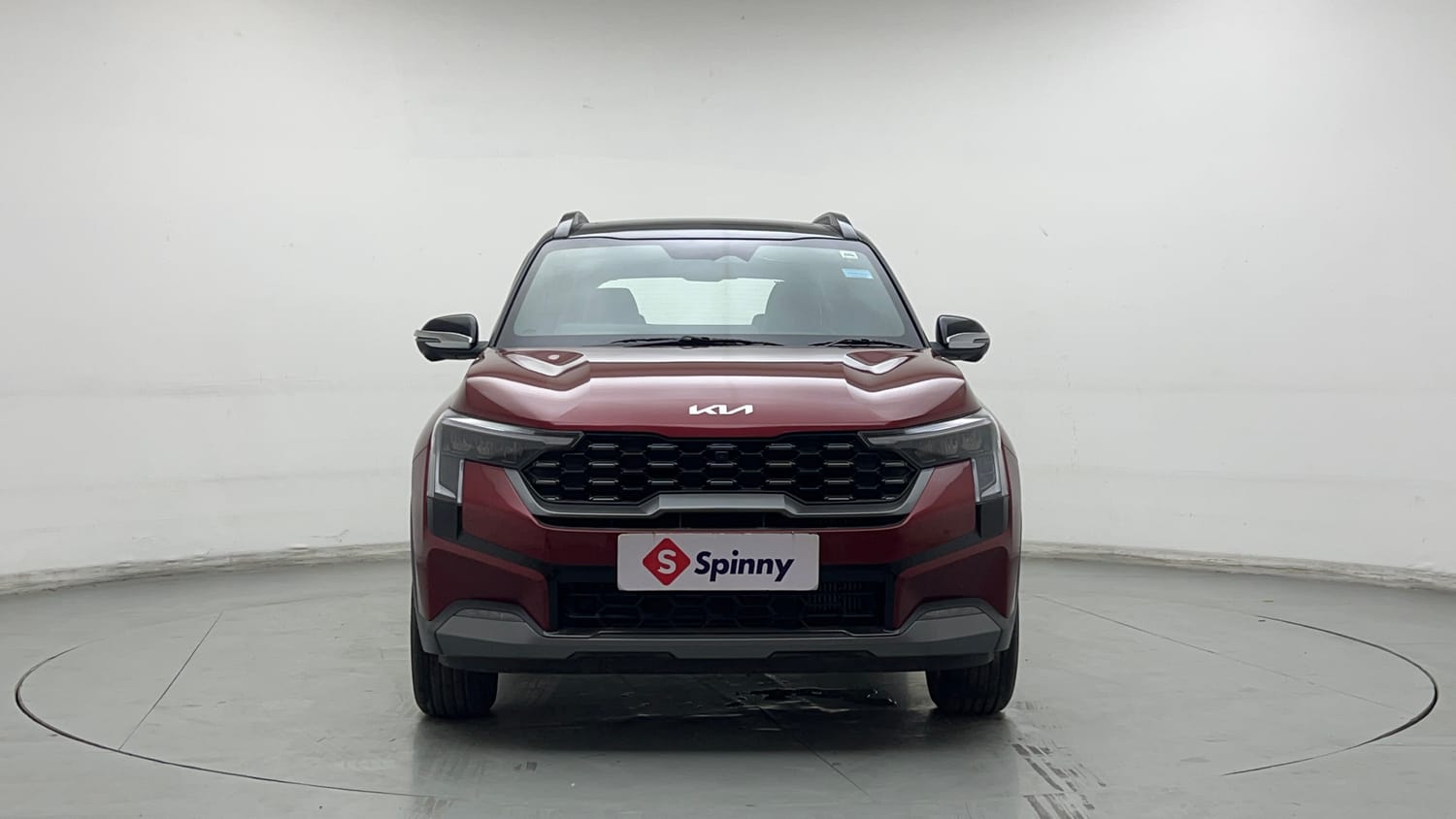 Used 2024 Kia Sonet GTX Plus 1.0 Turbo Petrol DCT Dual Tone Petrol Automatic exterior FRONT VIEW