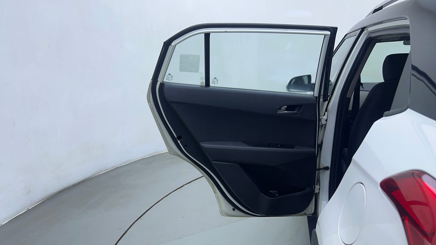 Used 2016 Hyundai Creta 1.6 SX Plus AT Petrol Petrol Automatic interior LEFT REAR DOOR OPEN VIEW