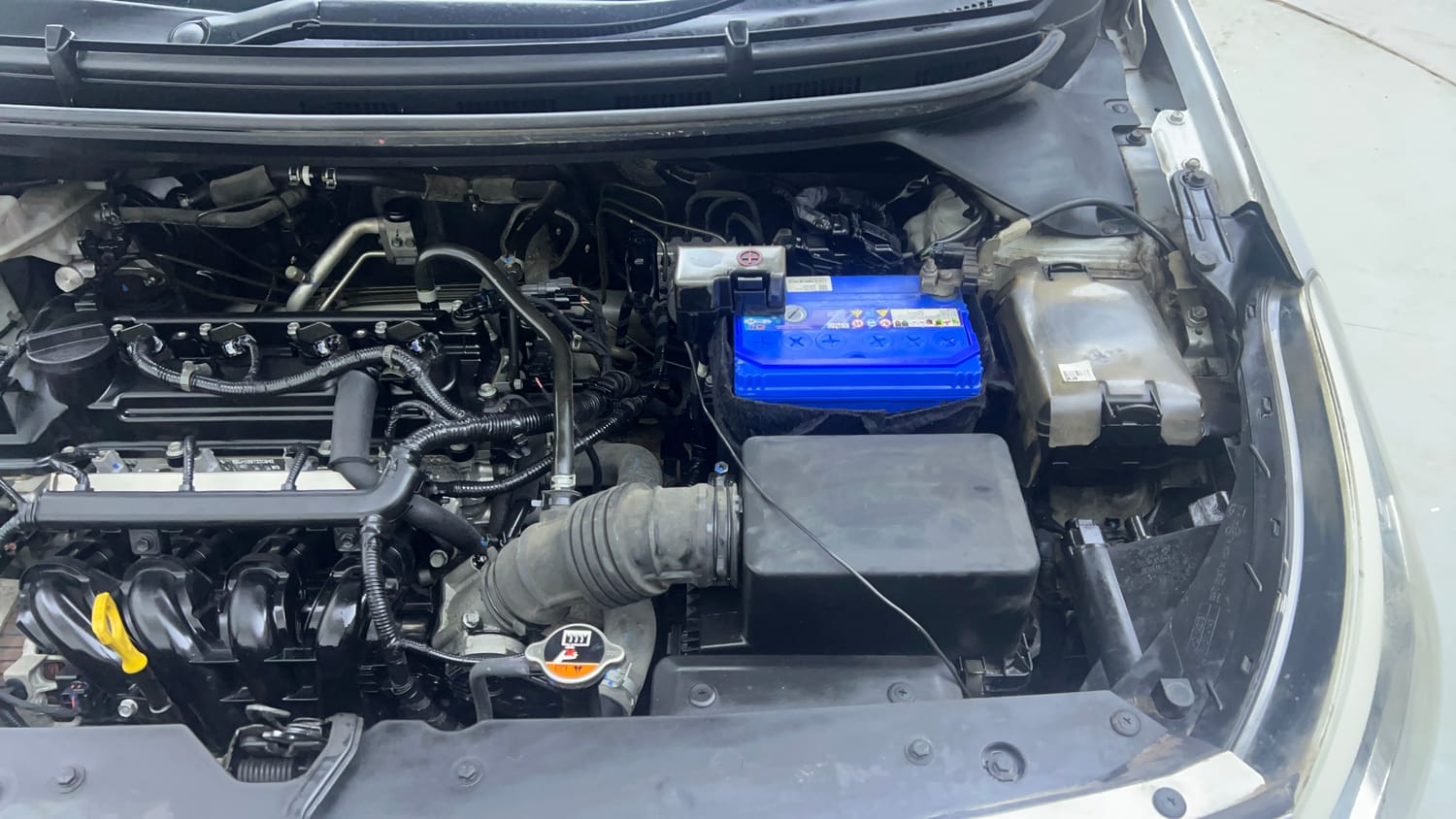 Used 2018 Hyundai Elite i20 Asta 1.2 Petrol Manual engine ENGINE LEFT SIDE VIEW