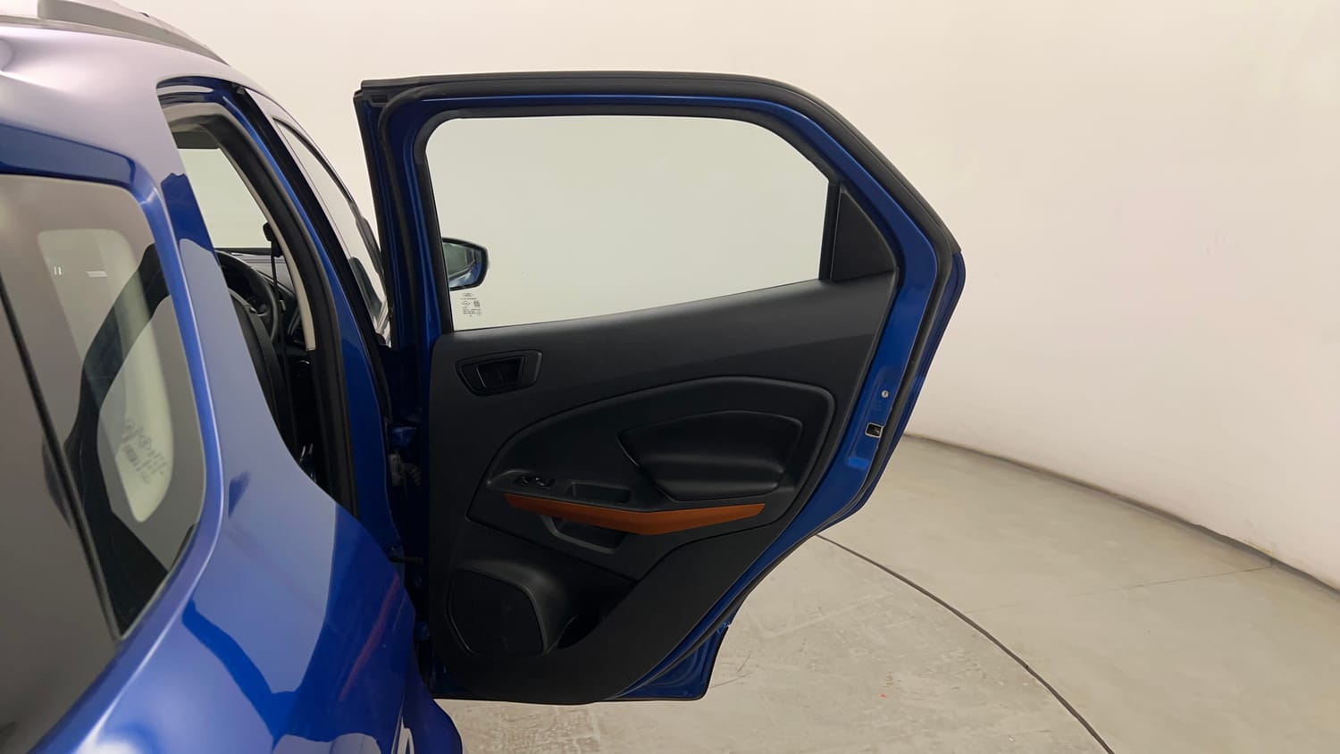 Used 2018 Ford EcoSport S Petrol Petrol Manual interior RIGHT REAR DOOR OPEN VIEW