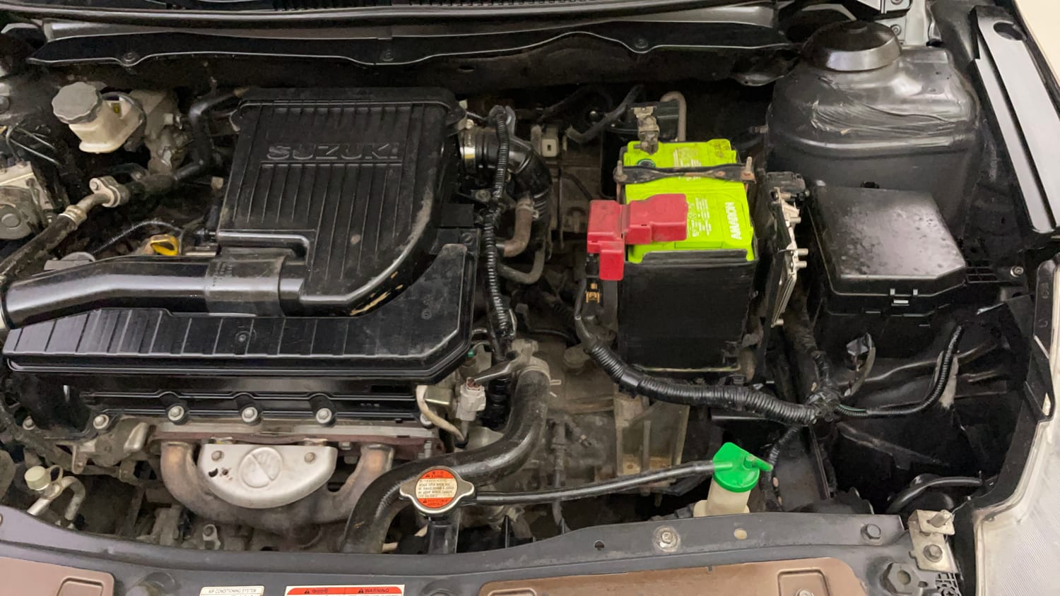 Used 2017 Maruti Suzuki Ciaz ZXI+ Petrol Manual engine ENGINE LEFT SIDE VIEW