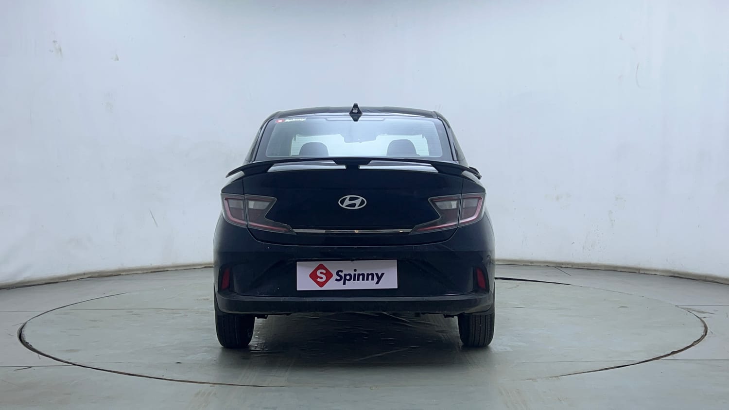 Used 2025 Hyundai Aura SX Plus 1.2 AMT Petrol Petrol Automatic exterior BACK VIEW