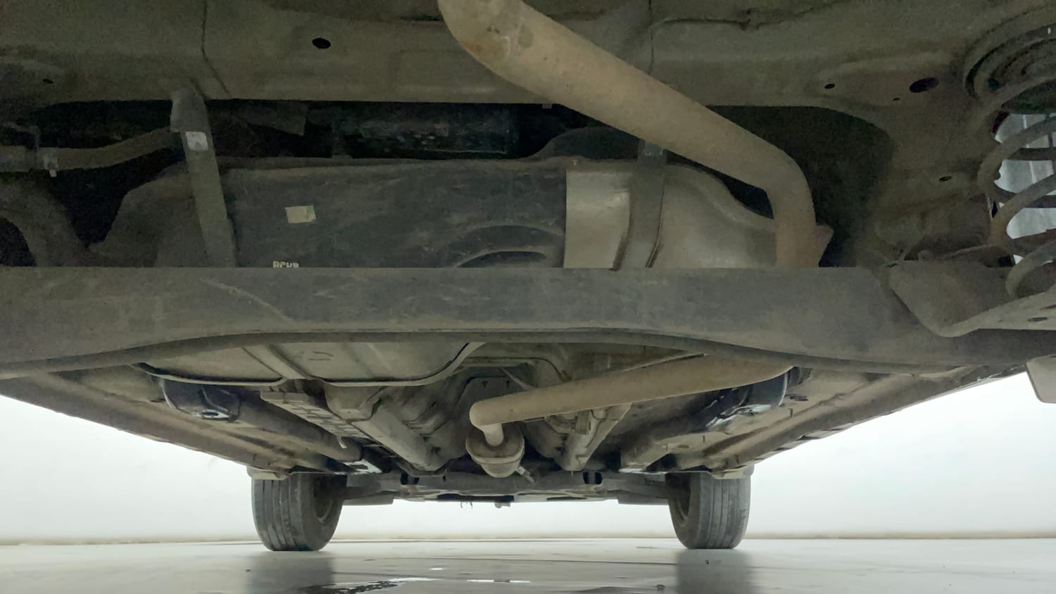 Used 2022 Hyundai Creta S 1.5 Petrol Petrol Manual extra REAR UNDERBODY VIEW (TAKEN FROM REAR)