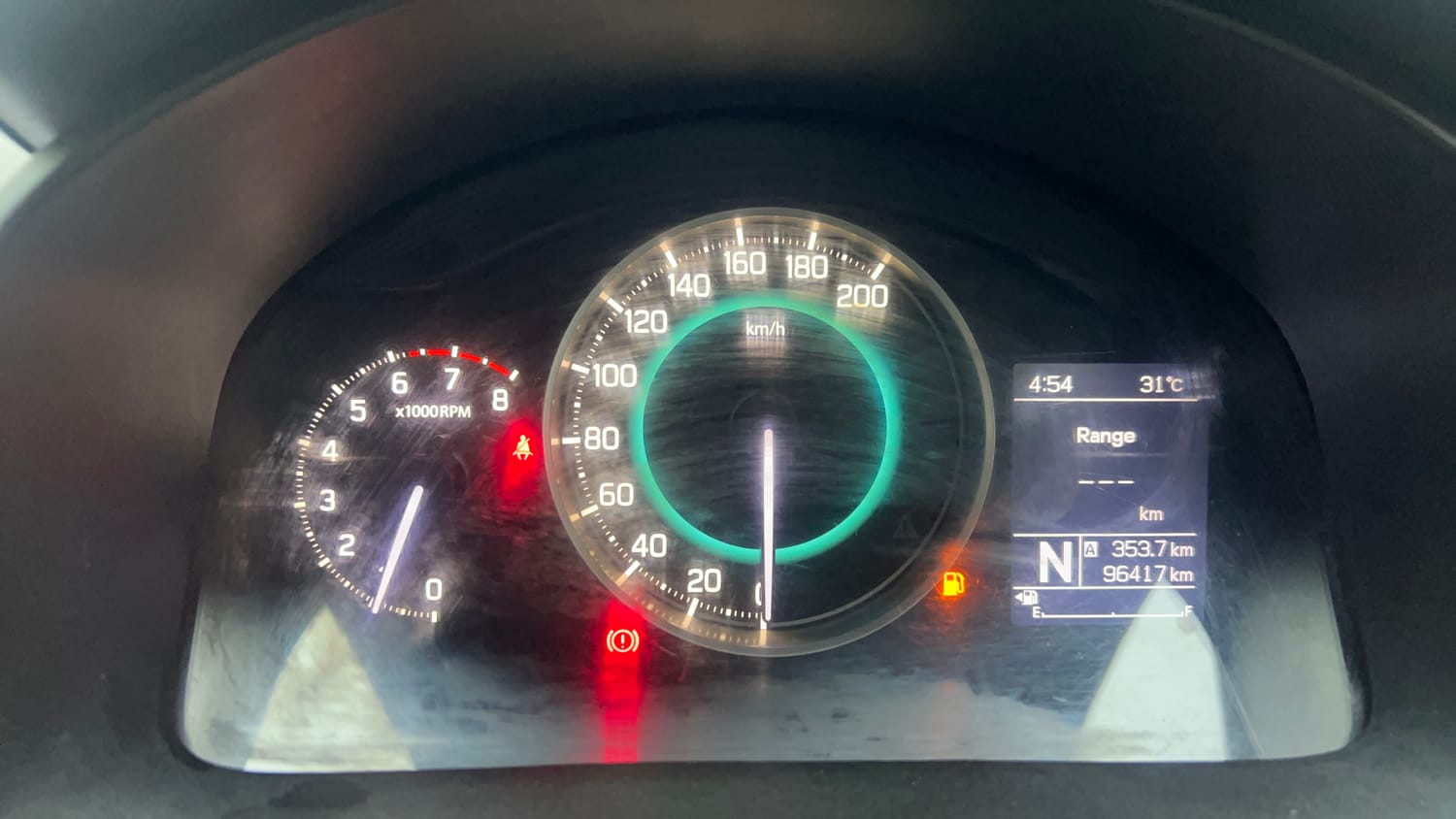 Used 2017 Maruti Suzuki Ignis Zeta 1.2 AMT Petrol Automatic interior CLUSTERMETER VIEW