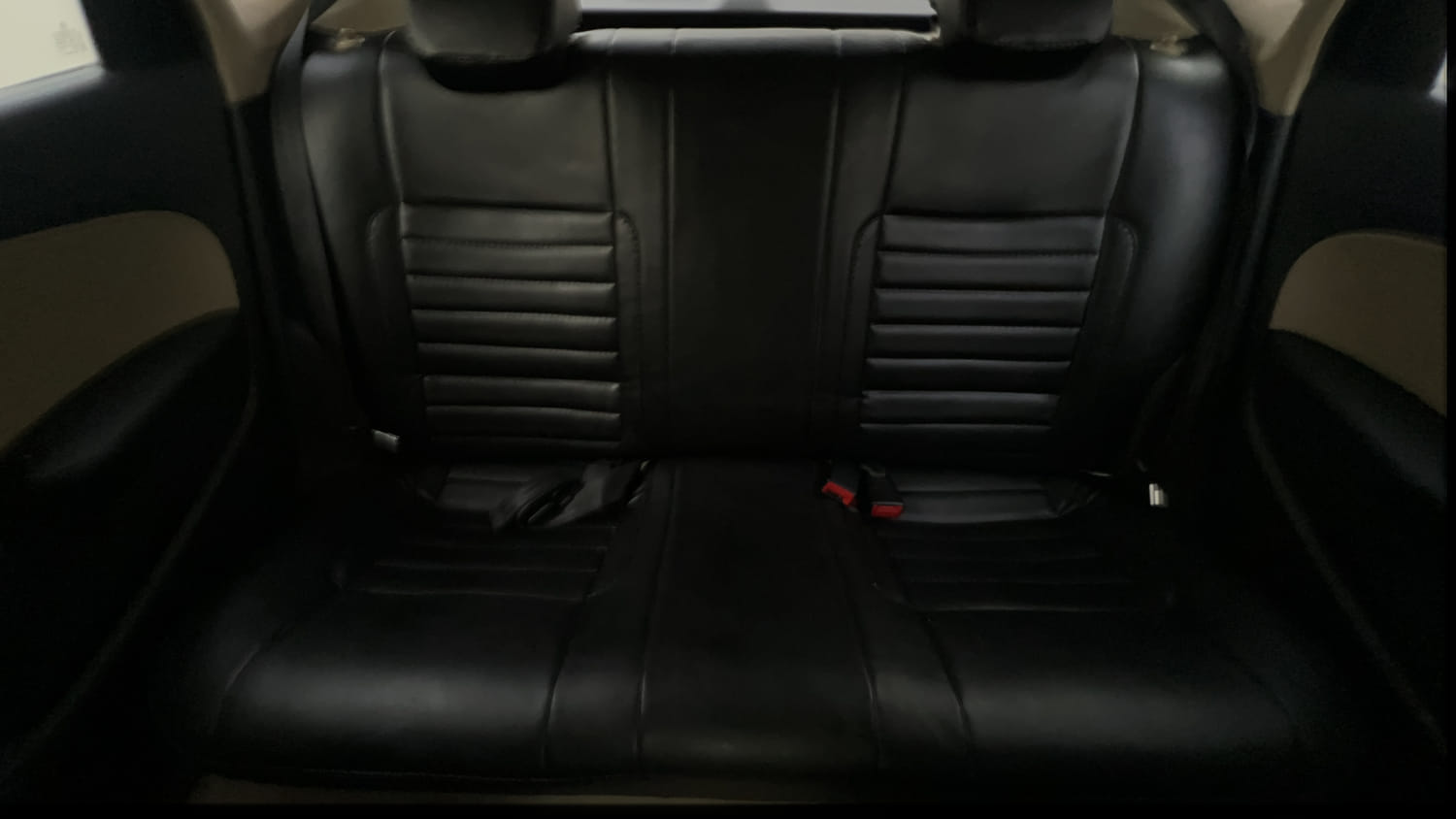 Used 2016 Volkswagen Polo Highline1.2L (P) Petrol Manual interior REAR SEAT CONDITION VIEW