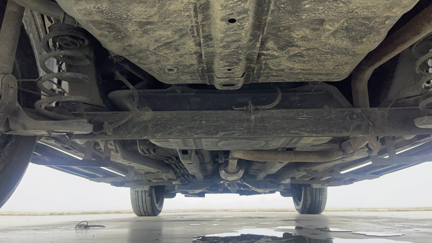 Used 2024 Tata Nexon Creative Plus S 1.5 Revotorq Diesel 6MT Diesel Manual extra REAR UNDERBODY VIEW (TAKEN FROM REAR)