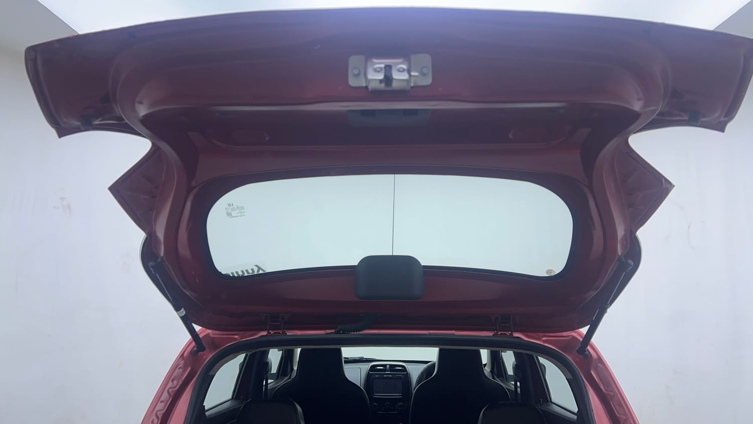 Used 2017 Renault Kwid 1.0 RXT AMT Opt Petrol Automatic interior DICKY DOOR OPEN VIEW