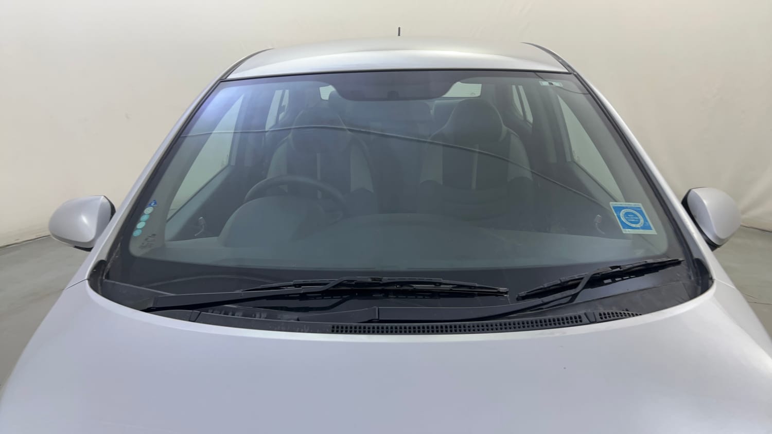 Used 2014 Hyundai Xcent SX AT 1.2 (O) Petrol Automatic exterior FRONT WINDSHIELD VIEW