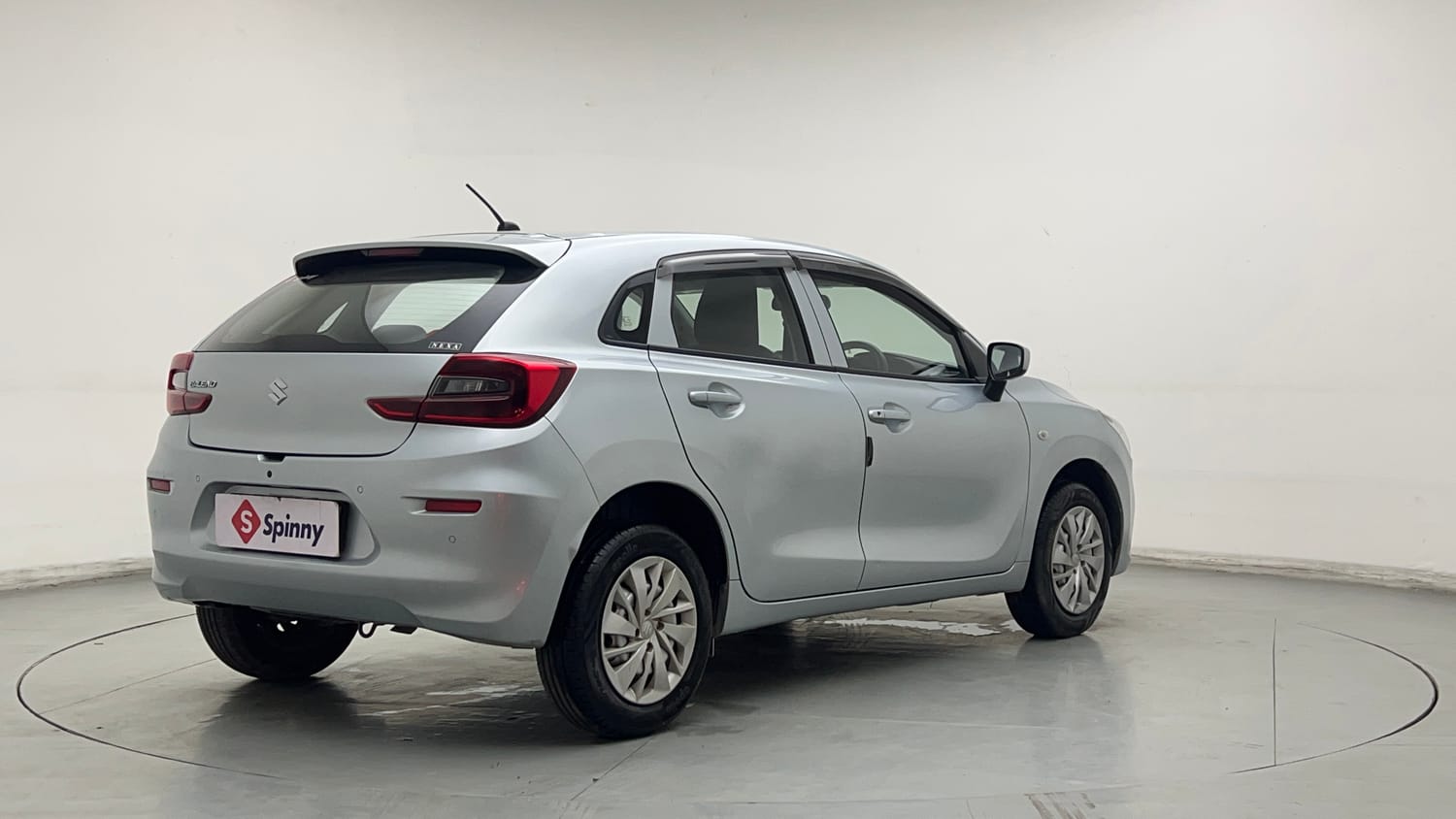 Used 2024 Maruti Suzuki Baleno Sigma MT Petrol Manual exterior RIGHT REAR CORNER VIEW