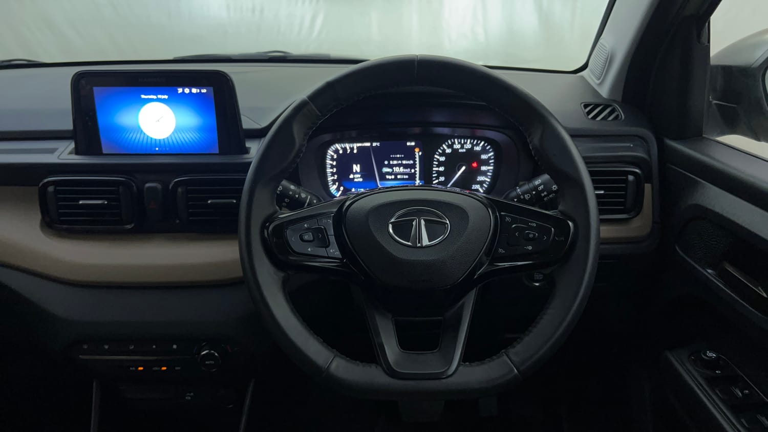 Used 2022 Tata Punch Kaziranga Creative AMT Petrol Automatic interior STEERING VIEW