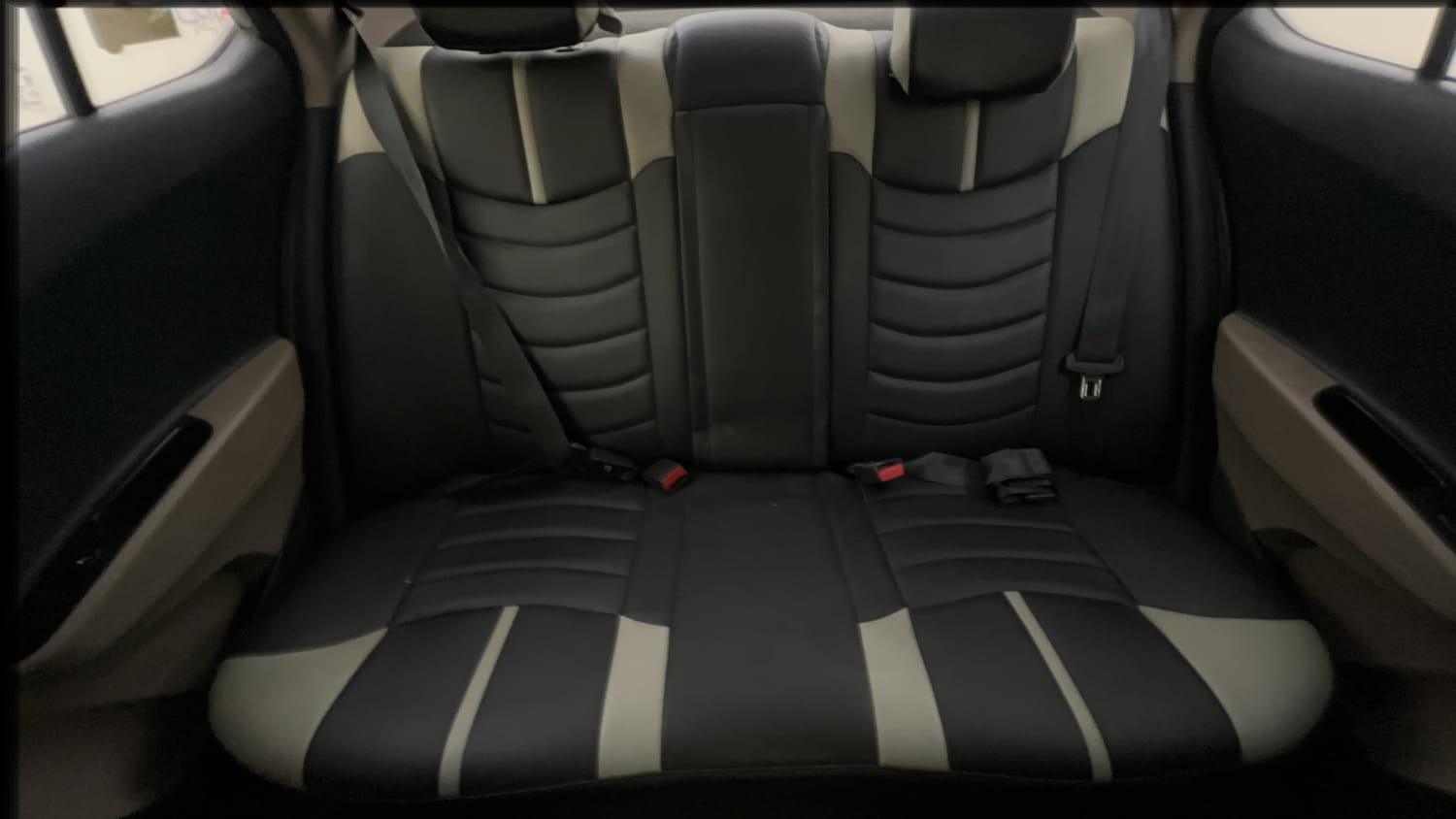 Used 2014 Hyundai Xcent SX AT 1.2 (O) Petrol Automatic interior REAR SEAT CONDITION VIEW
