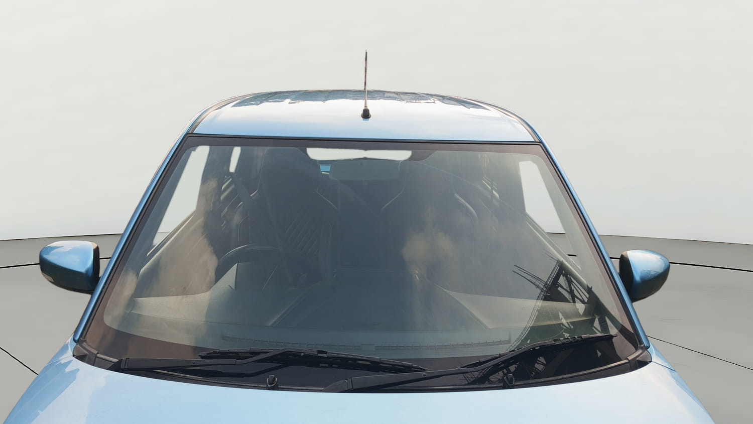 Used 2019 Maruti Suzuki Wagon R ZXi 1.2 AMT Petrol Automatic exterior FRONT WINDSHIELD VIEW
