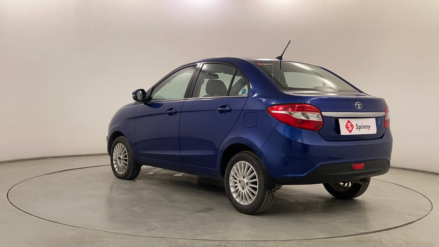 Used 2015 Tata Zest XT Petrol Petrol Manual exterior LEFT REAR CORNER VIEW