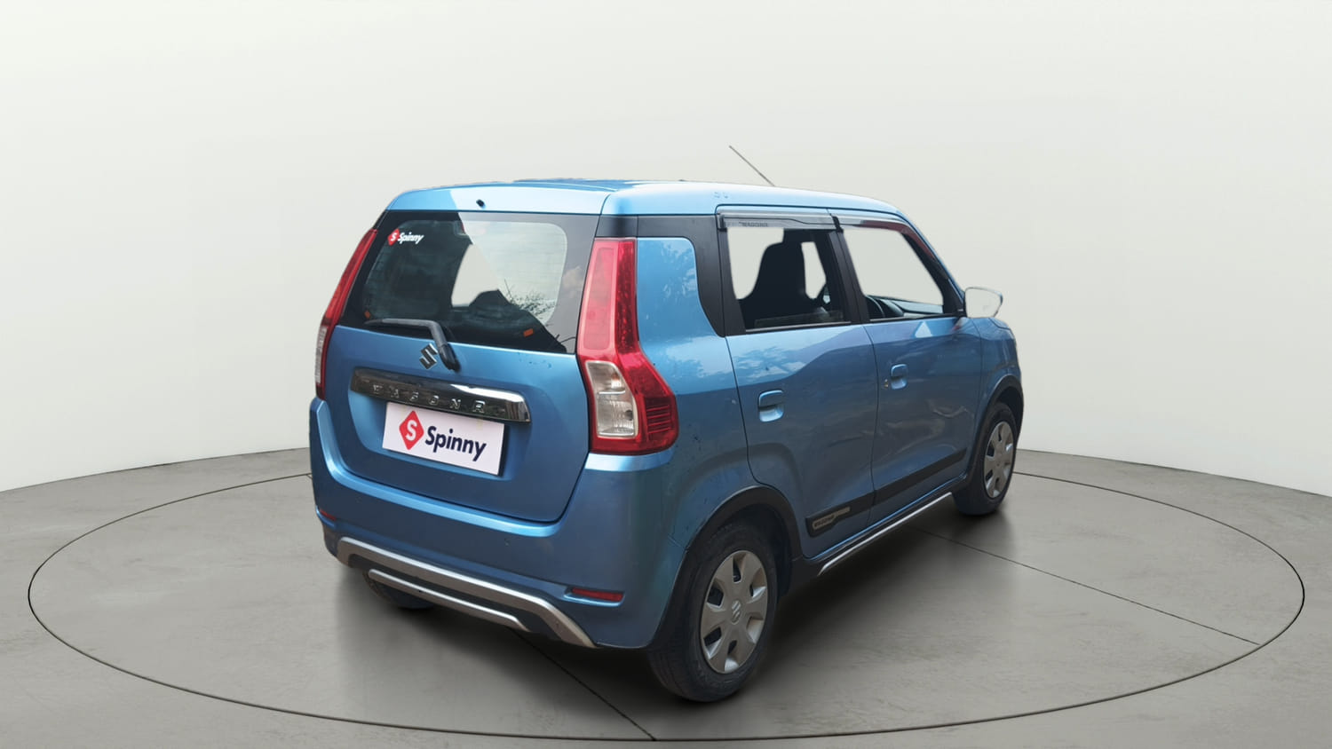 Used 2019 Maruti Suzuki Wagon R ZXi 1.2 AMT Petrol Automatic exterior RIGHT REAR CORNER VIEW