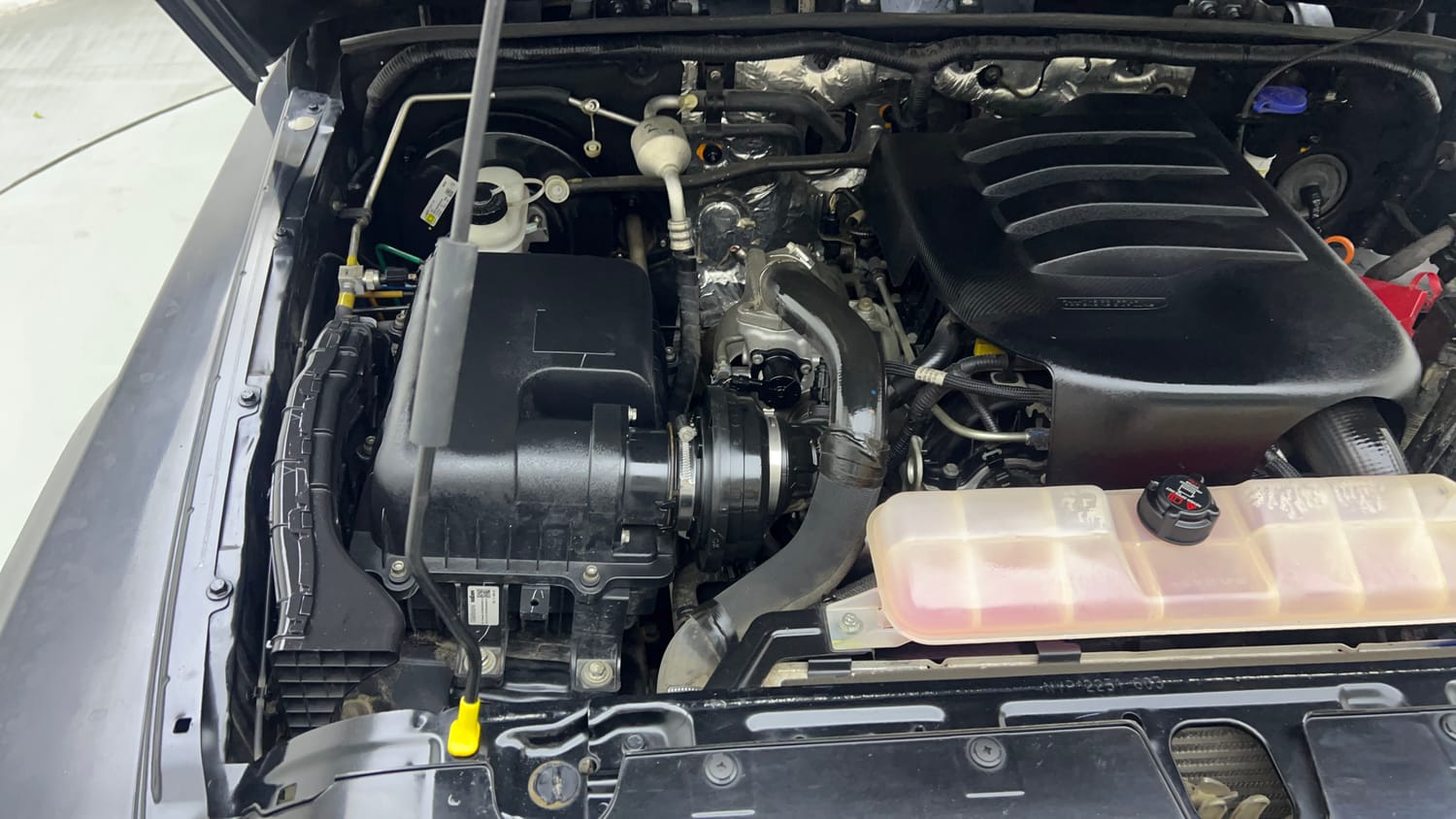 Used 2023 mahindra Thar LX Hard Top Petrol AT 4WD Petrol Automatic engine ENGINE RIGHT SIDE VIEW