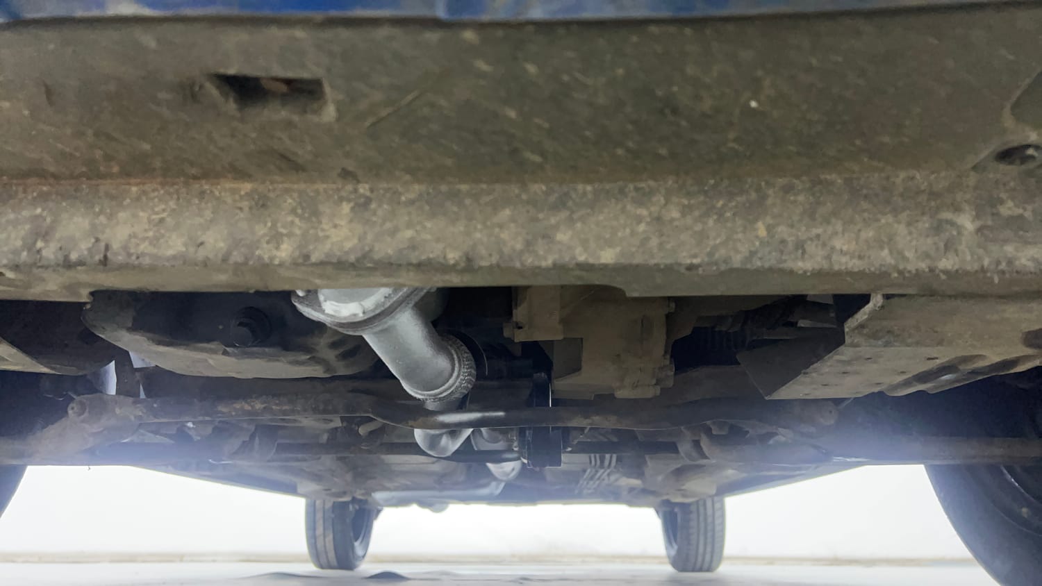 Used 2020 Tata Tiago XT Petrol Manual extra FRONT LEFT UNDERBODY VIEW
