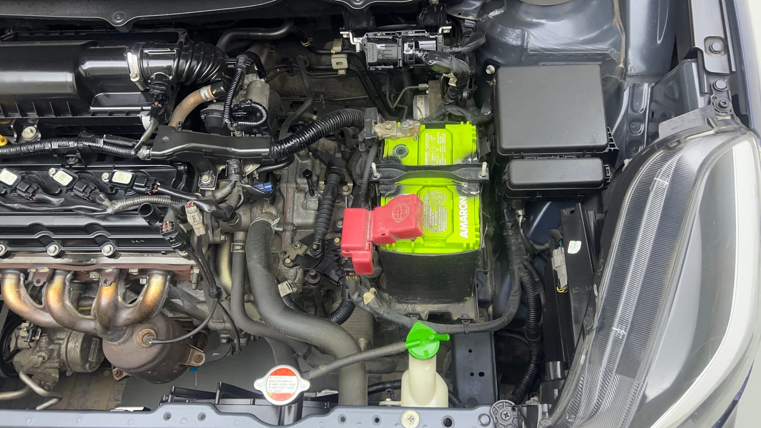 Used 2019 Toyota Glanza V CVT Petrol Automatic engine ENGINE LEFT SIDE VIEW
