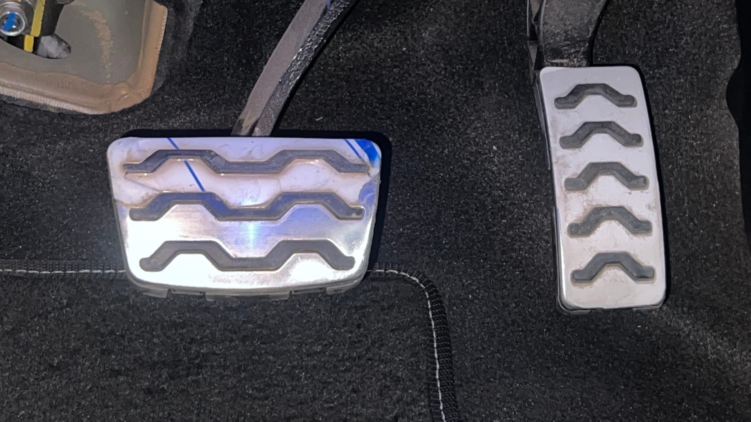 Used 2023 Hyundai Exter SX (O) Connect 1.2 AMT Petrol Automatic interior PEDALS VIEW