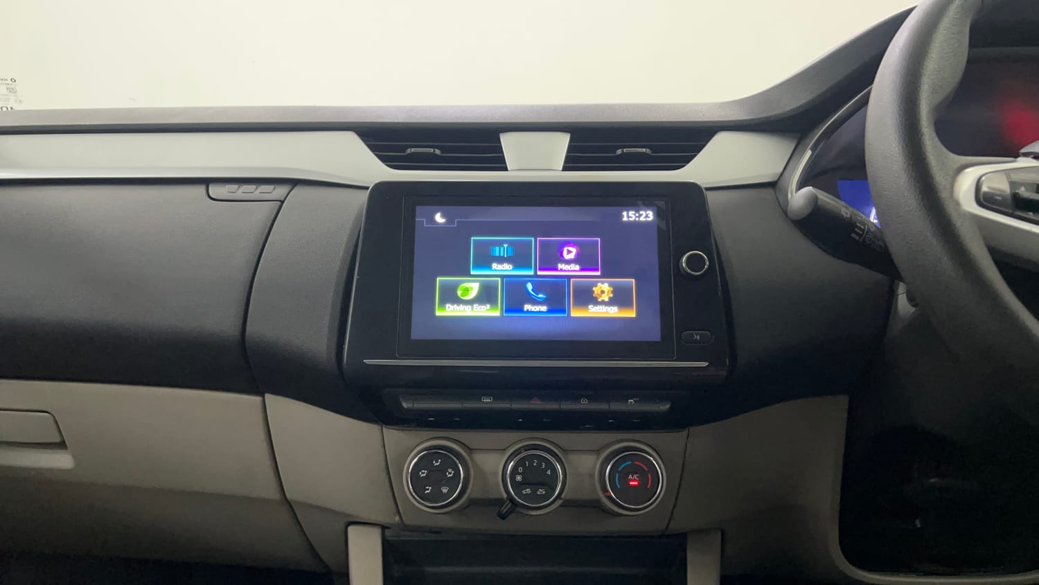 Used 2024 Renault Triber RXZ Petrol Manual interior MUSIC SYSTEM & AC CONTROL VIEW