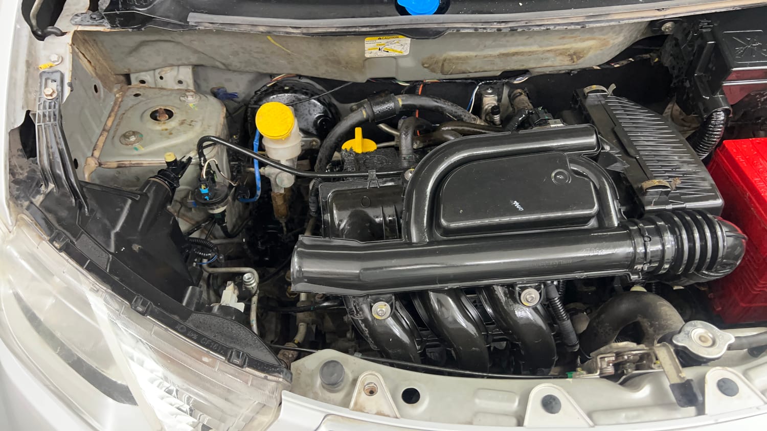 Used 2018 Datsun Redi-GO S Petrol Manual engine ENGINE RIGHT SIDE VIEW