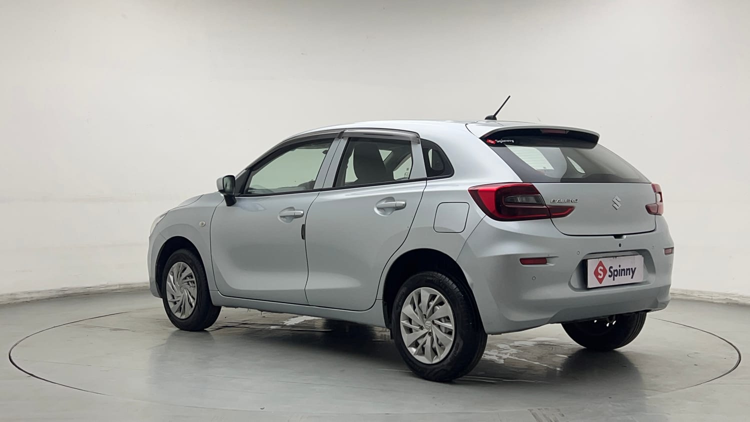 Used 2024 Maruti Suzuki Baleno Sigma MT Petrol Manual exterior LEFT REAR CORNER VIEW