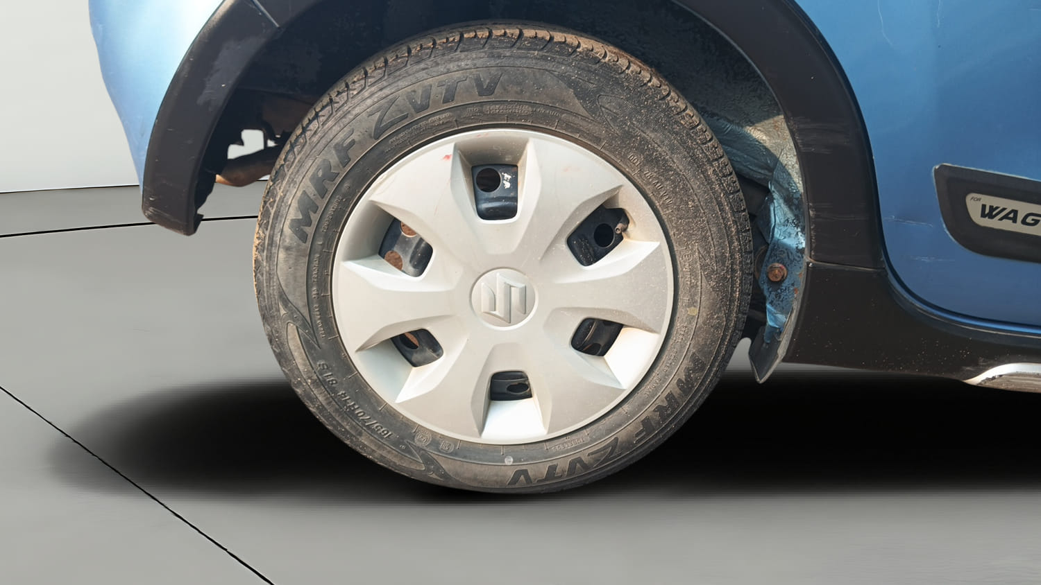 Used 2019 Maruti Suzuki Wagon R ZXi 1.2 AMT Petrol Automatic tyres RIGHT REAR TYRE RIM VIEW